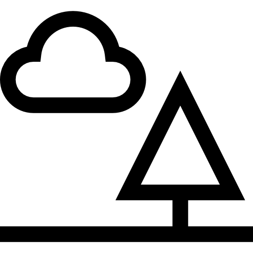 día nublado Basic Straight Lineal icono