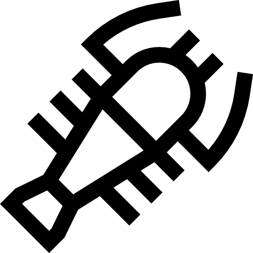 langosta Basic Straight Lineal icono
