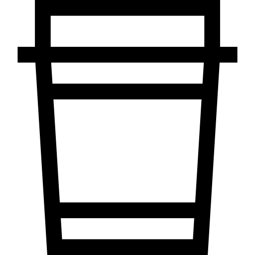 caffè Basic Straight Lineal icona