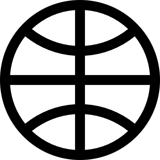 koszykówka Basic Straight Lineal ikona