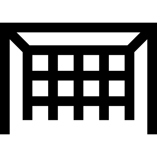 bramka Basic Straight Lineal ikona