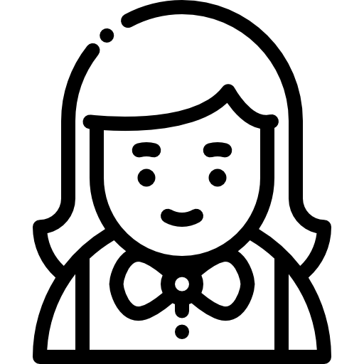 ウェイトレス Detailed Rounded Lineal icon