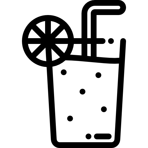 レモネード Detailed Rounded Lineal icon