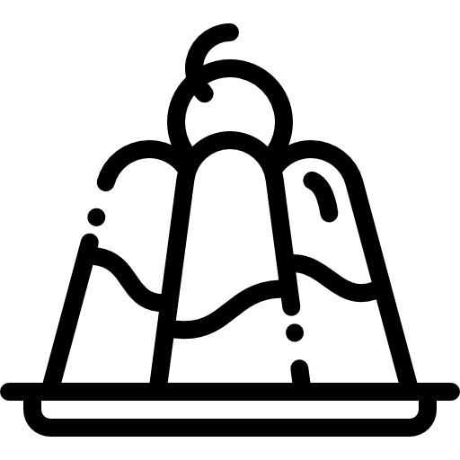 푸딩 Detailed Rounded Lineal icon