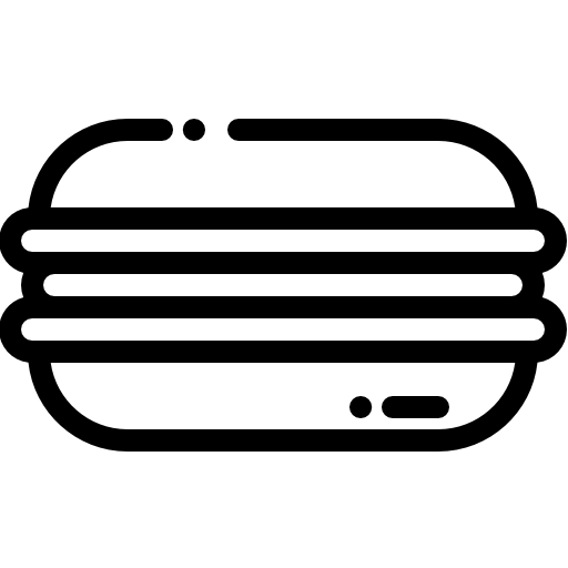 マカロン Detailed Rounded Lineal icon