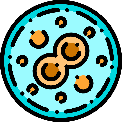 bakteria Phatplus Lineal Color ikona