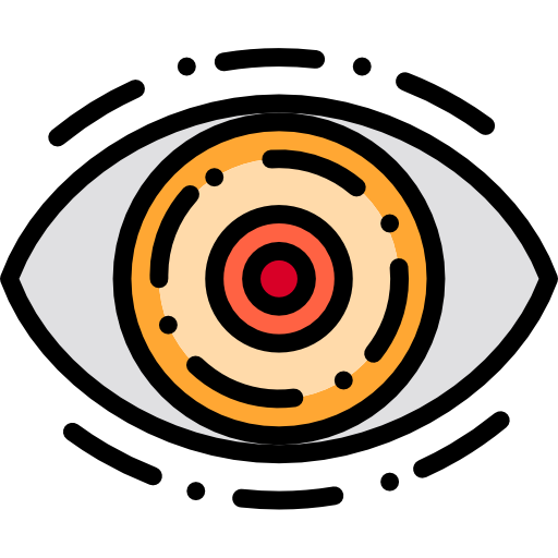 oog Phatplus Lineal Color icoon