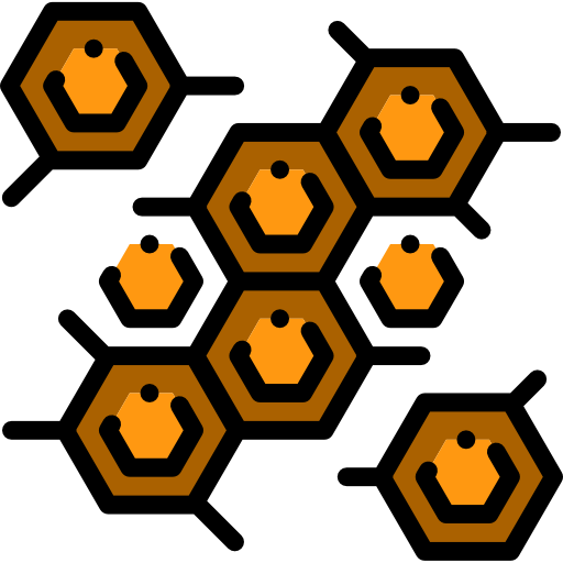 Molecule Phatplus Lineal Color icon