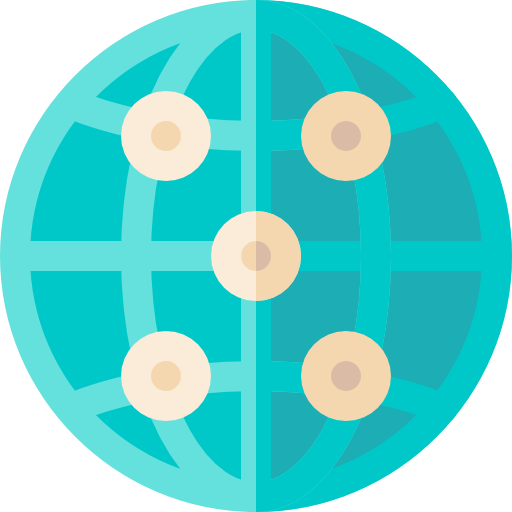 glob Basic Rounded Flat ikona
