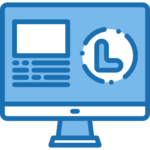 computer Phatplus Blue icon