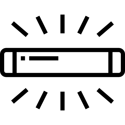 fluoreszierend Aphiradee (monkik) Lineal icon