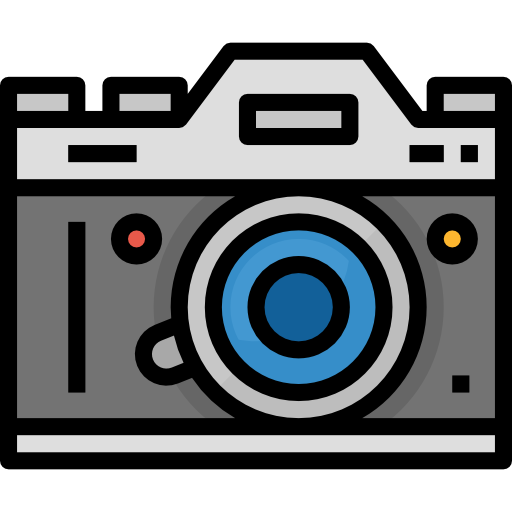 camera Aphiradee (monkik) Lineal Color icoon