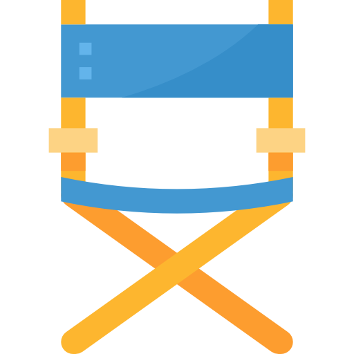 Director chair Aphiradee (monkik) Flat icon