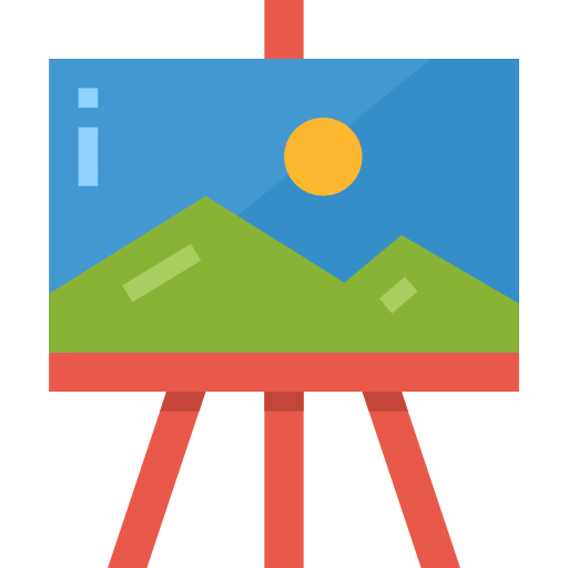 Canvas Aphiradee (monkik) Flat icon