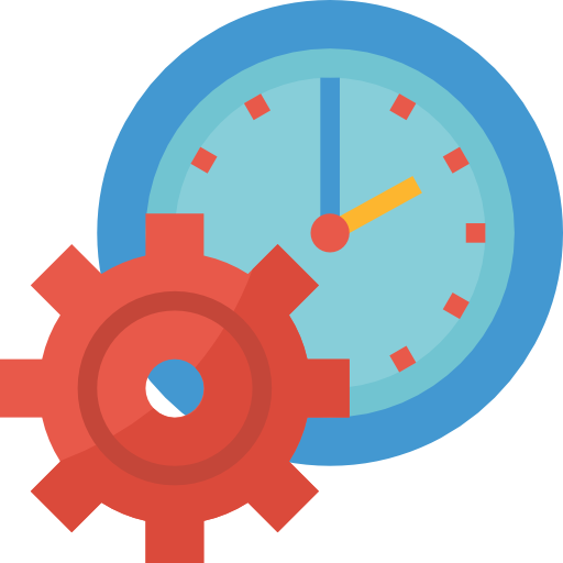 Time management Aphiradee (monkik) Flat icon