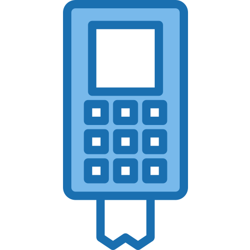 máquina de tarjetas Phatplus Blue icono