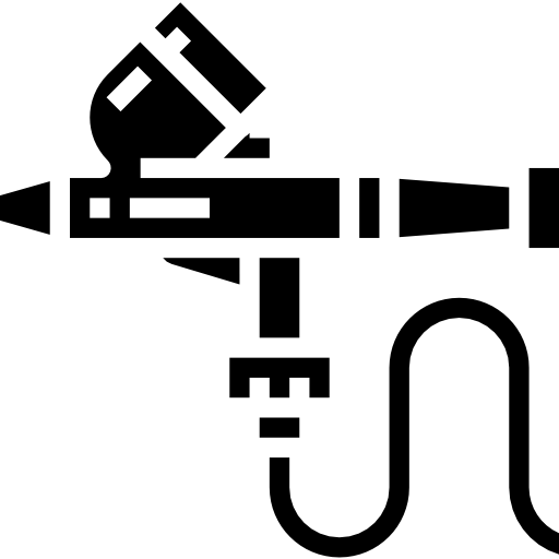 aerógrafo Aphiradee (monkik) Fill icono