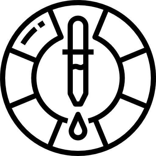 paleta de cores Aphiradee (monkik) Lineal Ícone