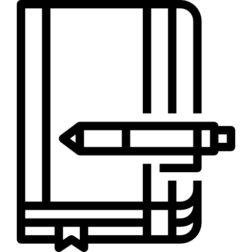 スケッチブック Aphiradee (monkik) Lineal icon