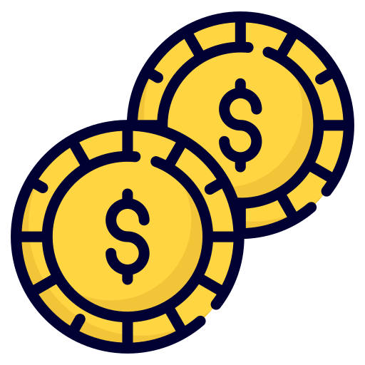 pièces de monnaie Generic color lineal-color Icône