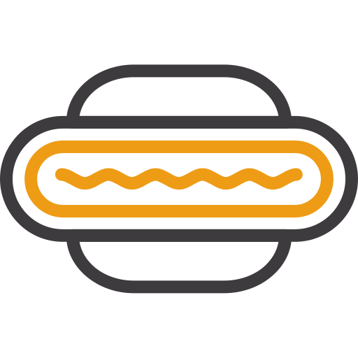 hotdog Generic color outline icoon
