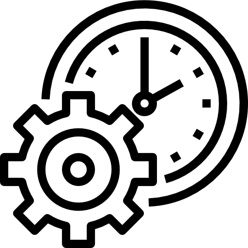 tijdsbeheer Aphiradee (monkik) Lineal icoon