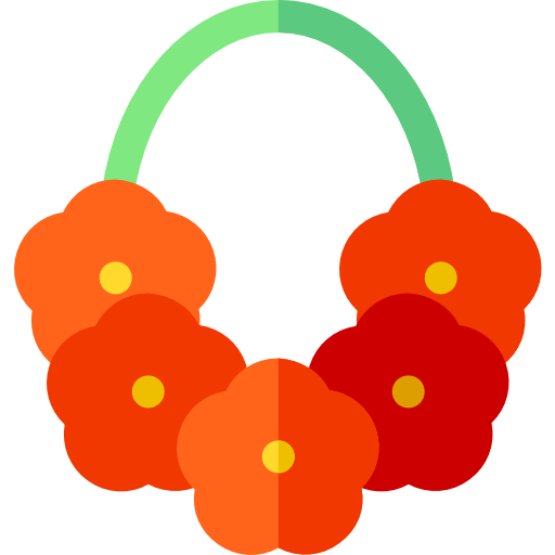 Necklace Basic Rounded Flat icon