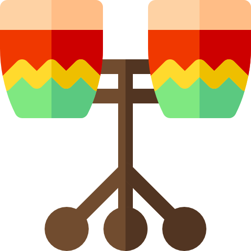 bongos Basic Rounded Flat icon