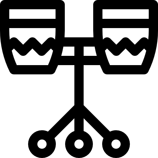 Бонго Basic Rounded Lineal иконка
