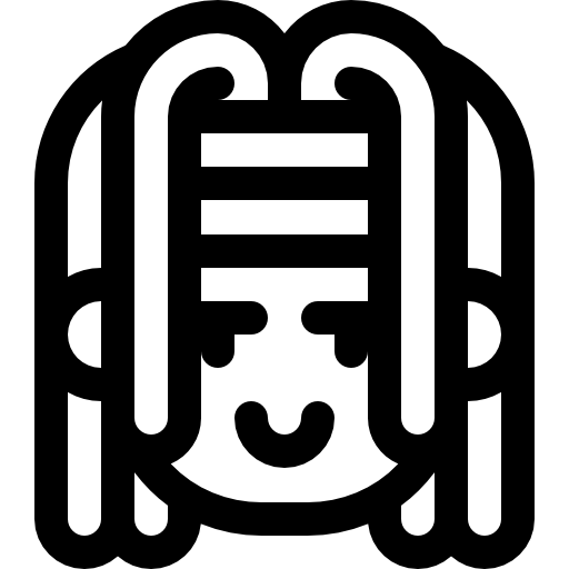 rastafari Basic Rounded Lineal icona