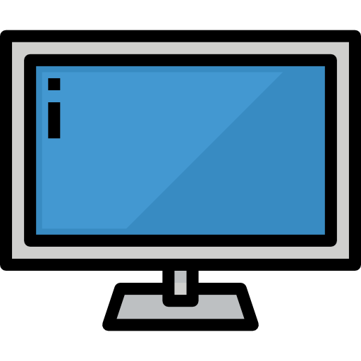 televisor Aphiradee (monkik) Lineal Color icono