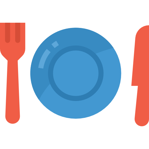 Ресторан Aphiradee (monkik) Flat иконка