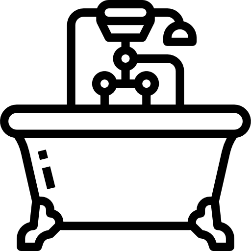 バスタブ Aphiradee (monkik) Lineal icon