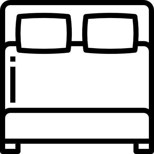 더블 베드 Aphiradee (monkik) Lineal icon