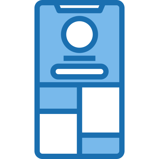 smartphone Phatplus Blue icon