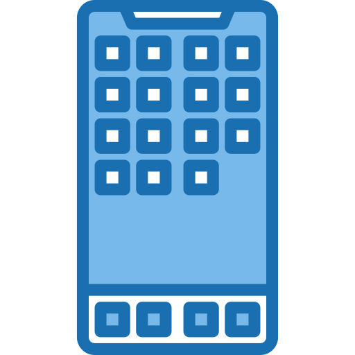 スマートフォン Phatplus Blue icon