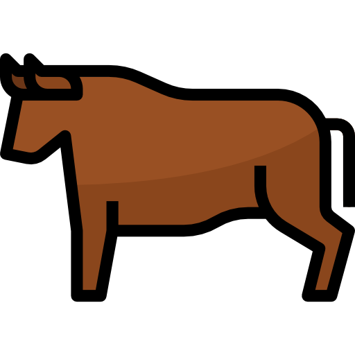 carne de vaca Aphiradee (monkik) Lineal Color icono