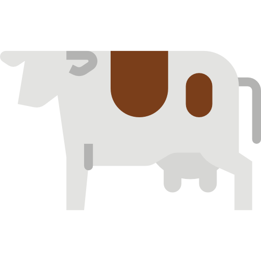 Cow Aphiradee (monkik) Flat icon