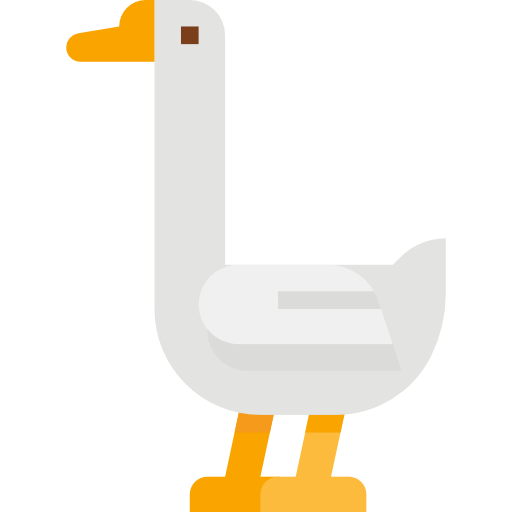 Goose Aphiradee (monkik) Flat icon