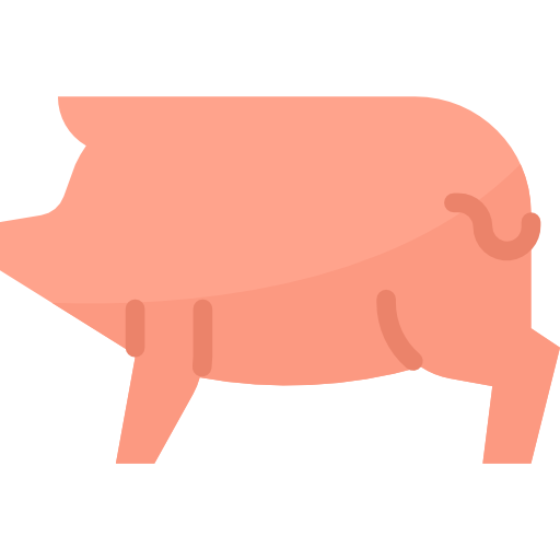 Pig Aphiradee (monkik) Flat icon