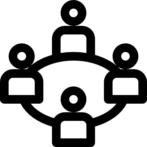 ミーティング Basic Rounded Lineal icon