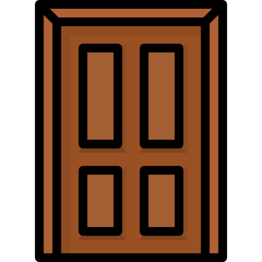 Дверь Aphiradee (monkik) Lineal Color иконка