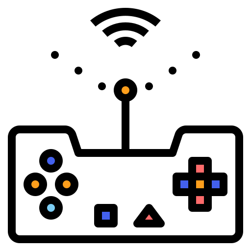 controlo remoto Generic color lineal-color Ícone