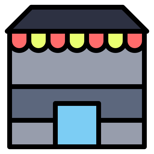 mercato Generic color lineal-color icona