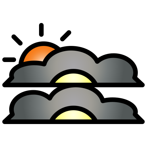 하늘 Generic color lineal-color icon