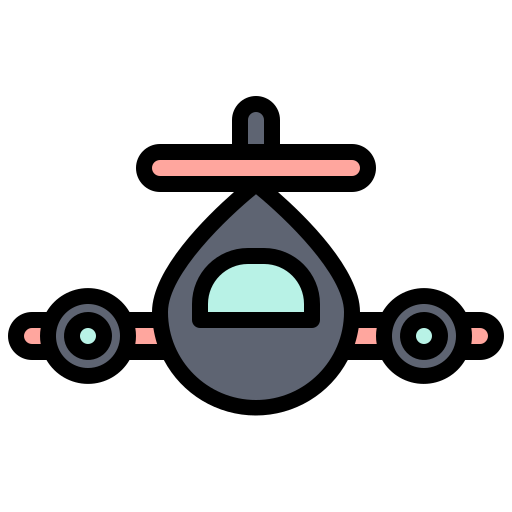 flugzeug Generic color lineal-color icon