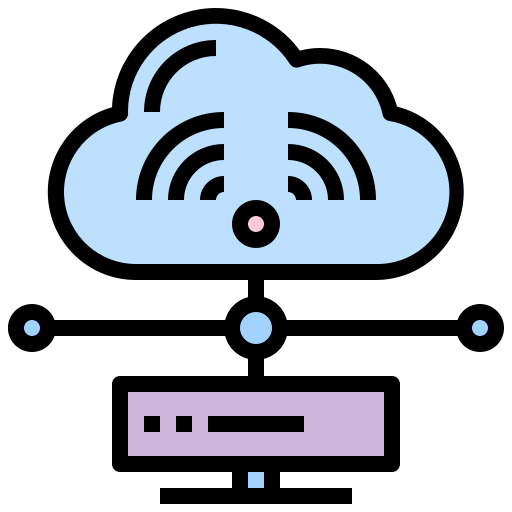 Cloud Generic color lineal-color icon