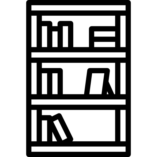 책꽂이 Aphiradee (monkik) Lineal icon