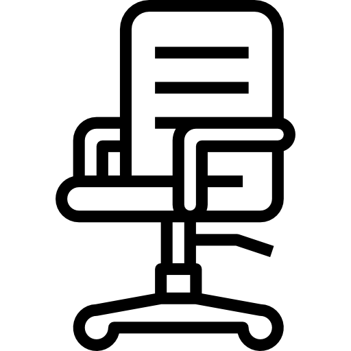 デスクチェア Aphiradee (monkik) Lineal icon
