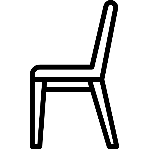 silla del comedor Aphiradee (monkik) Lineal icono